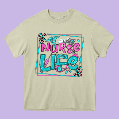 Nurse Life Olivia  (1) Heavy Core Tee Designed By Oliviacreatesart