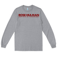 Heather Grey rose hulman institute of technology Long Sleeve Tee - linhVisuals