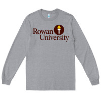 Heather Grey rowan university Long Sleeve Tee - linhVisuals