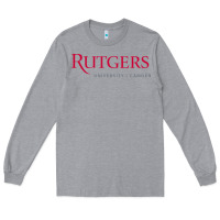 Heather Grey rutgers university–camden Long Sleeve Tee - linhVisuals