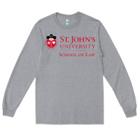 Heather Grey saint john's university Long Sleeve Tee - linhVisuals