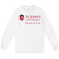 White saint john's university Long Sleeve Tee - linhVisuals