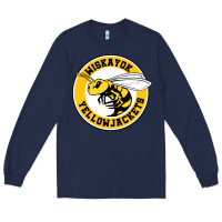 Navy the yellowjackets Long Sleeve Tee - linhVisuals
