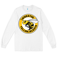 White the yellowjackets Long Sleeve Tee - linhVisuals