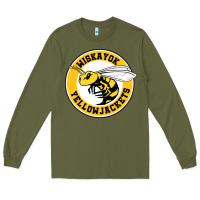 Army Green the yellowjackets Long Sleeve Tee - linhVisuals