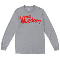 Heather Grey the warriors Long Sleeve Tee - linhVisuals