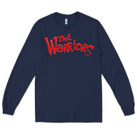 Navy the warriors Long Sleeve Tee - linhVisuals