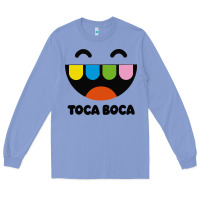 Colony Blue toca Long Sleeve Tee - linhVisuals