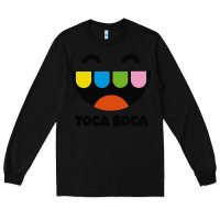 Black toca Long Sleeve Tee - linhVisuals