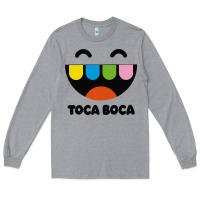 Heather Grey toca Long Sleeve Tee - linhVisuals