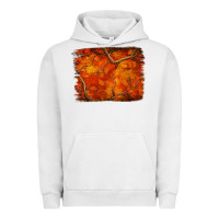 Pigment Lunar Rock orange hunter camouflage pattern brushstroke Urban Hoodie - Jasminsmagicworld