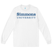 White simmons university Long Sleeve Tee - linhVisuals
