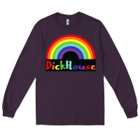 Plum dick house Long Sleeve Tee - linhVisuals