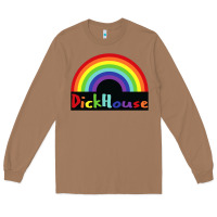 Toasted Coconut dick house Long Sleeve Tee - linhVisuals