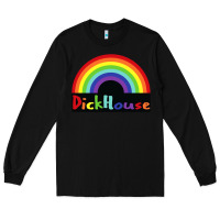 Black dick house Long Sleeve Tee - linhVisuals