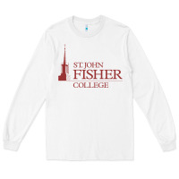 White st. john fisher collage Long Sleeve Tee - linhVisuals