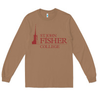 Toasted Coconut st. john fisher collage Long Sleeve Tee - linhVisuals