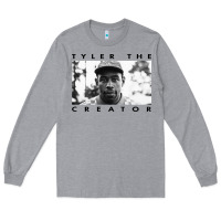 Heather Grey tyler the creator Long Sleeve Tee - linhVisuals