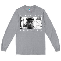 Heather Grey tyler the creator Long Sleeve Tee - linhVisuals