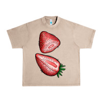 French Oak strawberries 1 Urban Heavy Tee - BundleAndBundleShop