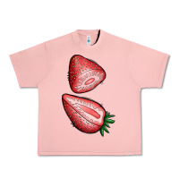 Salmon strawberries 1 Urban Heavy Tee - BundleAndBundleShop