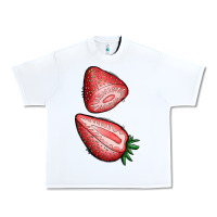 White strawberries 1 Urban Heavy Tee - BundleAndBundleShop
