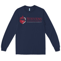 Navy stevens institute of technology Long Sleeve Tee - linhVisuals
