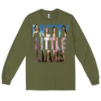 Army Green pretty little liars Long Sleeve Tee - linhVisuals