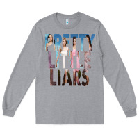 Heather Grey pretty little liars Long Sleeve Tee - linhVisuals