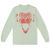 Matcha primal onnit t chimp Long Sleeve Tee - linhVisuals