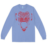 Colony Blue primal onnit t chimp Long Sleeve Tee - linhVisuals