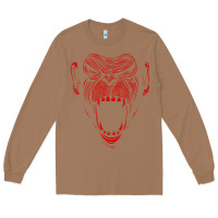 Toasted Coconut primal onnit t chimp Long Sleeve Tee - linhVisuals