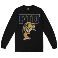 Black The fiu panthers Long Sleeve Tee - linhVisuals