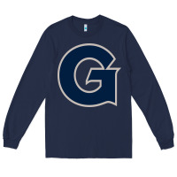 Navy The georgetown hoyas Long Sleeve Tee - linhVisuals