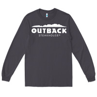 Smoke Outback Steakhouse Long Sleeve Tee - linhVisuals