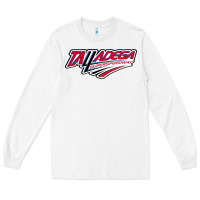 White Talladega Superspeedway Long Sleeve Tee - linhVisuals