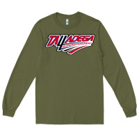 Army Green Talladega Superspeedway Long Sleeve Tee - linhVisuals