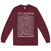 Burgundy joy division Long Sleeve Tee - linhVisuals