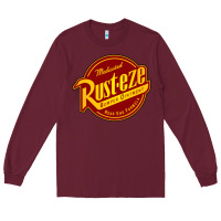 Burgundy Rust Eze Long Sleeve Tee - linhVisuals