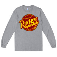 Heather Grey Rust Eze Long Sleeve Tee - linhVisuals