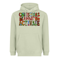 Matcha Christmas Spirit Activate Heavyweight Hoodie - RanaPortraitStore
