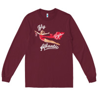 Princess Diana Virgin Atlantic Fly Atlantic Long Sleeve Tee | Teevron