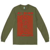 Army Green joy division Long Sleeve Tee - linhVisuals