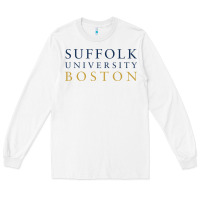 White suffolk university Long Sleeve Tee - linhVisuals