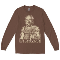 Chestnut vintage charles bukowski Long Sleeve Tee - linhVisuals