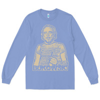 Colony Blue vintage charles bukowski Long Sleeve Tee - linhVisuals