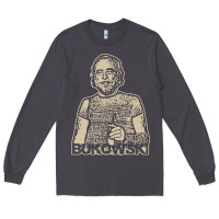 Smoke vintage charles bukowski Long Sleeve Tee - linhVisuals