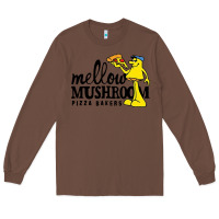 Chestnut mellow mushroom Long Sleeve Tee - linhVisuals