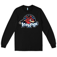 Black Ice-Hogs Long Sleeve Tee - linhVisuals