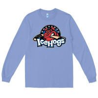 Colony Blue Ice-Hogs Long Sleeve Tee - linhVisuals